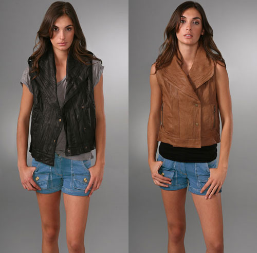 Mike & Chris Kessler Leather Vest