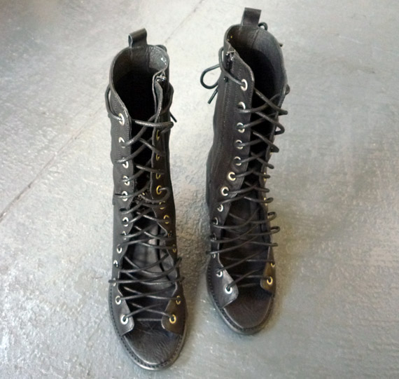 Limited Edition Jeffrey Campbell x LF Ann Tie Boots