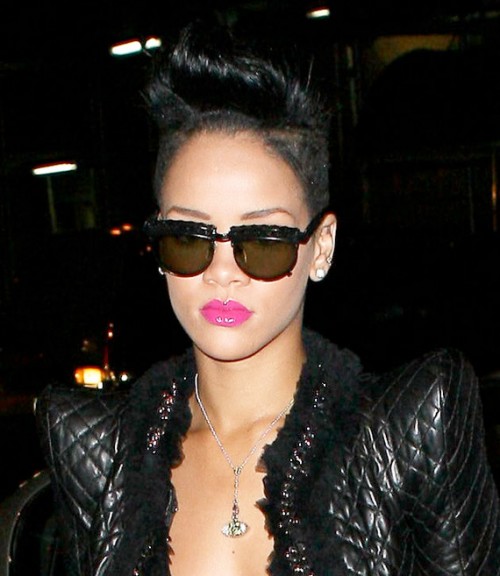 Rihanna Rockin Balmain Quilted Rihanna Rockin Balmain Quilted