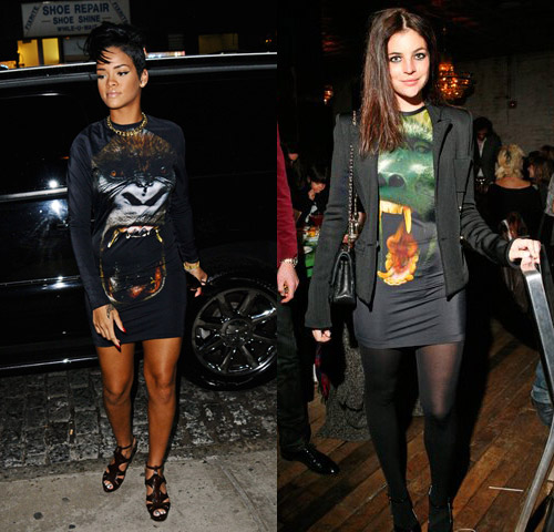 rihanna-vs-julia-ckane-gorilla-dress Who Wore It Better? Rihanna vs. Julia Restoin Roitfeld
