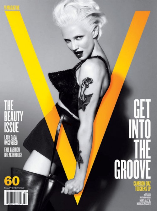 magazine spread inspiration. Cameron Diaz Covers V Magazine