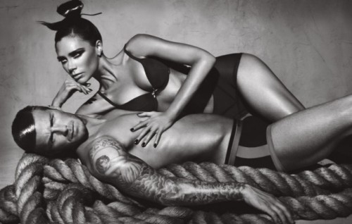 Victoria & David Beckham for Emporio Armani Underwear A/W 09