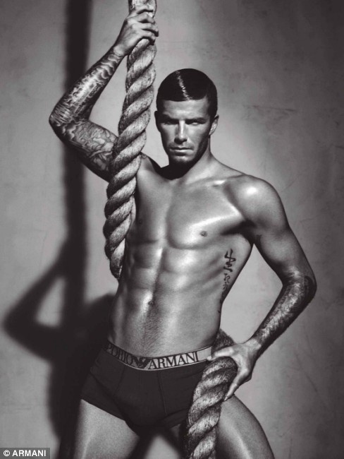 Victoria & David Beckham for Emporio Armani Underwear A/W 09