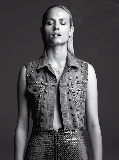 Amber Valletta in V Magazine Issue #61