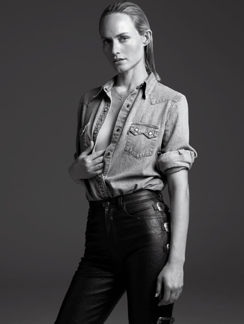 Amber Valletta in V Magazine Issue #61