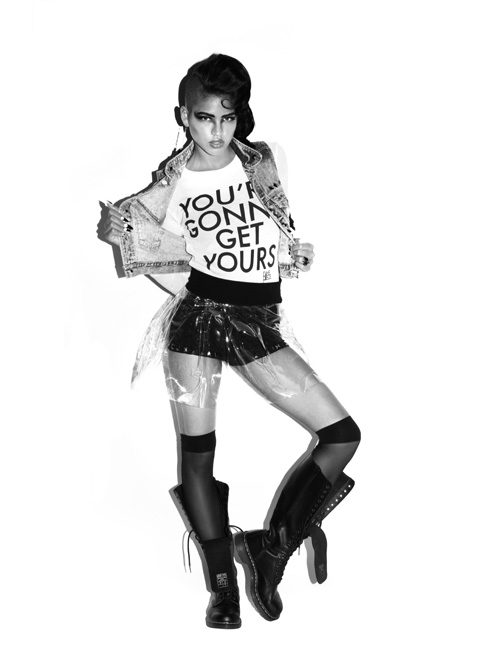 Cassie for DimePiece Nine Lives Fall 2009 Collection