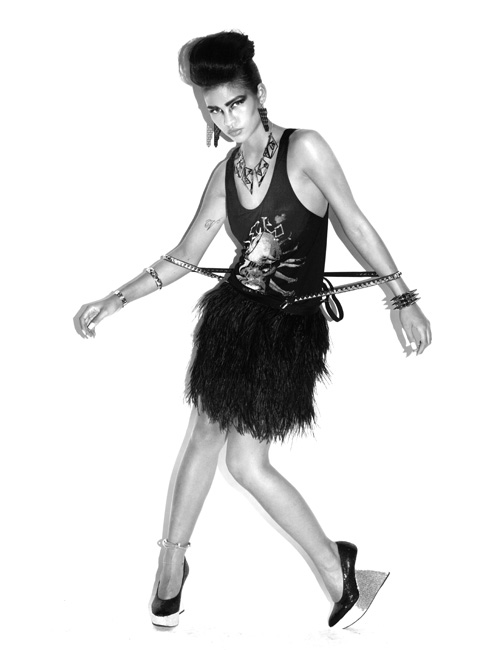 Cassie for DimePiece Nine Lives Fall 2009 Collection