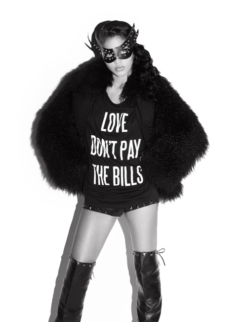 Cassie for DimePiece Nine Lives Fall 2009 Collection