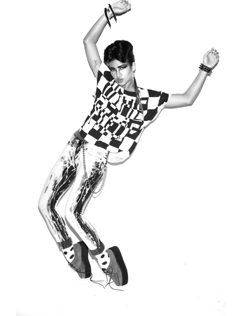 Cassie for DimePiece Nine Lives Fall 2009 Collection