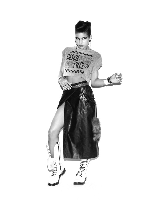 Cassie for DimePiece Nine Lives Fall 2009 Collection