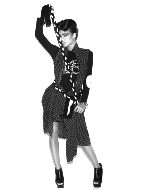 Cassie for DimePiece Nine Lives Fall 2009 Collection