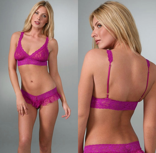 Pop Color Lace Bralette
