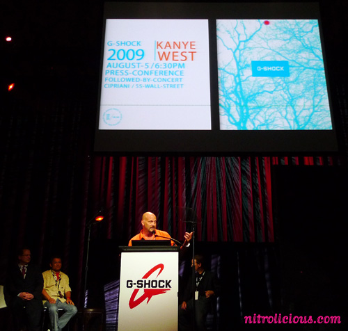 Kanye West x Casio G Shock Shock The World Tour NYC Event