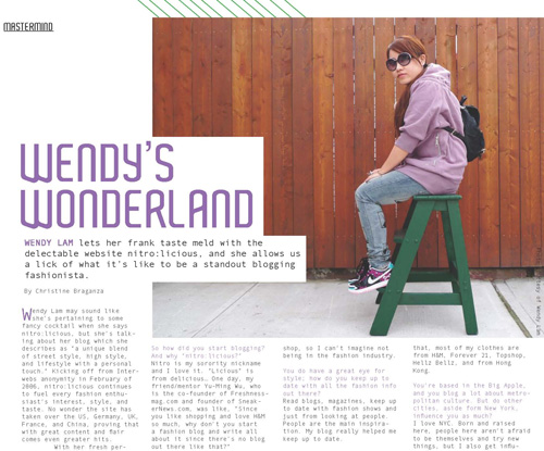 STATUS Magazine Hearts Fashion Issue 08   Wendys Wonderland