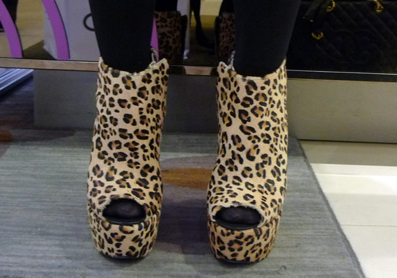 Ashish for Topshop Leopard Wedge
