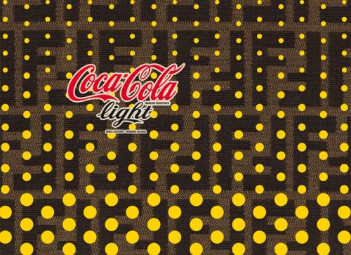 Coca Cola Light x Fashion Designers for Abruzzo Charity Project
