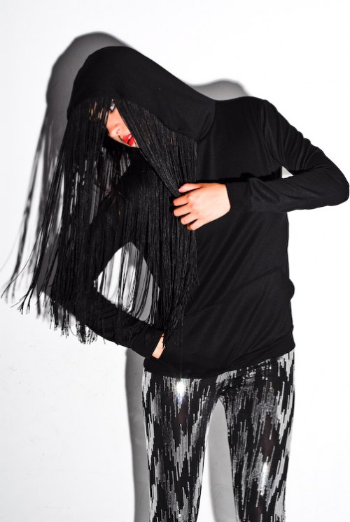 Costume Dept. Fringe Hoodie