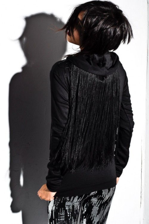 Costume Dept. Fringe Hoodie