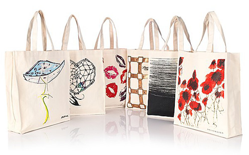 Six Designers Create Totes for GLAMOUR Fashion Gives Back