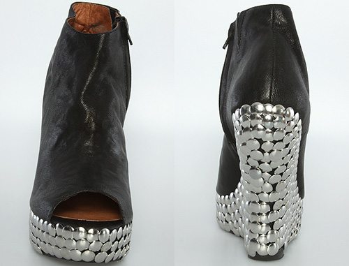 Jeffrey Campbell Tick Peep Toe Wedge @ Karmaloop