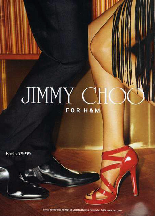 Jimmy Choo for H&M Ad Campaign [First Look]