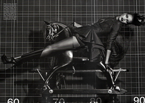 Rihanna in Vogue Italia September 2009