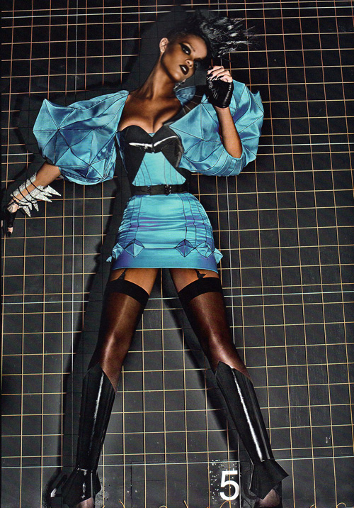 Rihanna in Vogue Italia September 2009