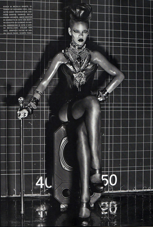 Rihanna in Vogue Italia September 2009