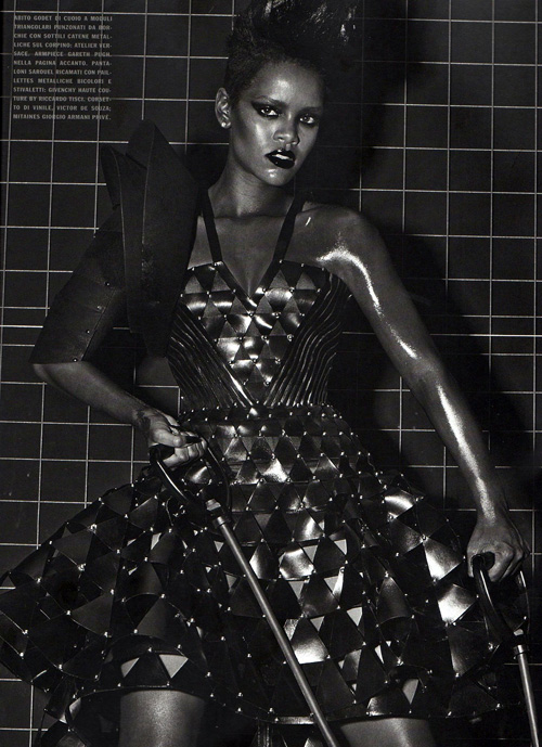 Rihanna in Vogue Italia September 2009