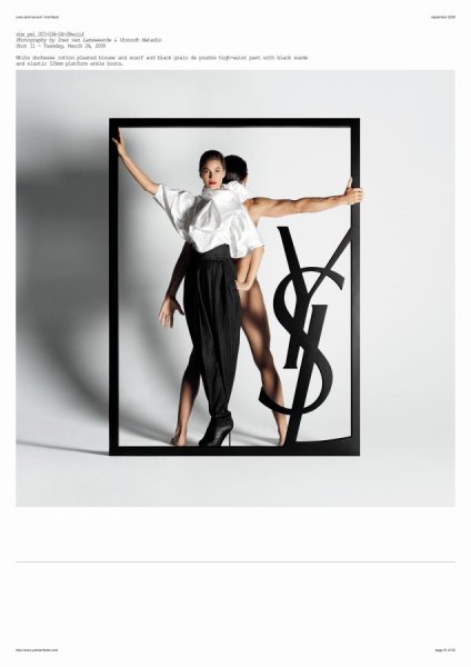 YSL Manifesto Fall/Winter 2009 10 + Free Tote