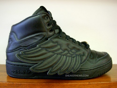 Jeremy Scott x adidas – JS Wings – Metallic Silver + Black – Available