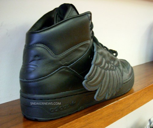 Jeremy Scott x adidas – JS Wings – Metallic Silver + Black – Available