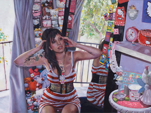 Hello Kitty Art Show at Three Apples Exhibition