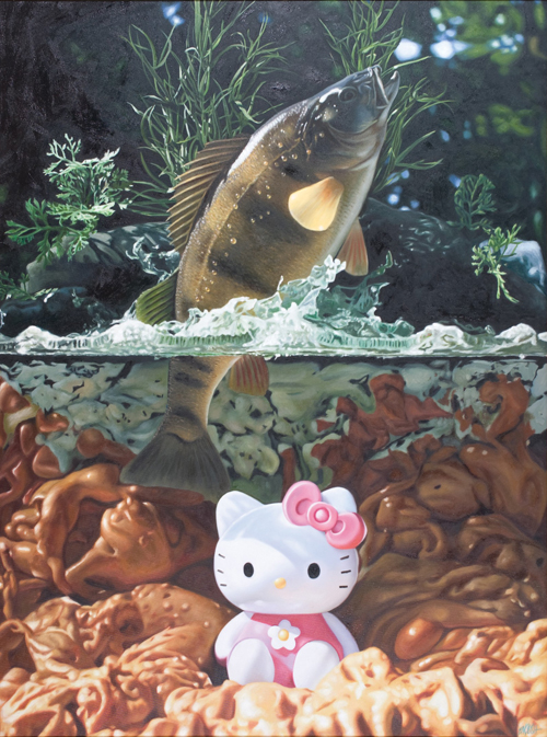Hello Kitty Art Show at Three Apples Exhibition