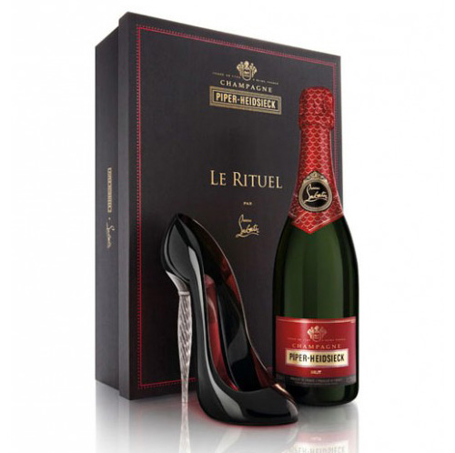Christian Louboutin x Piper Heidsieck Le Rituel Box Set