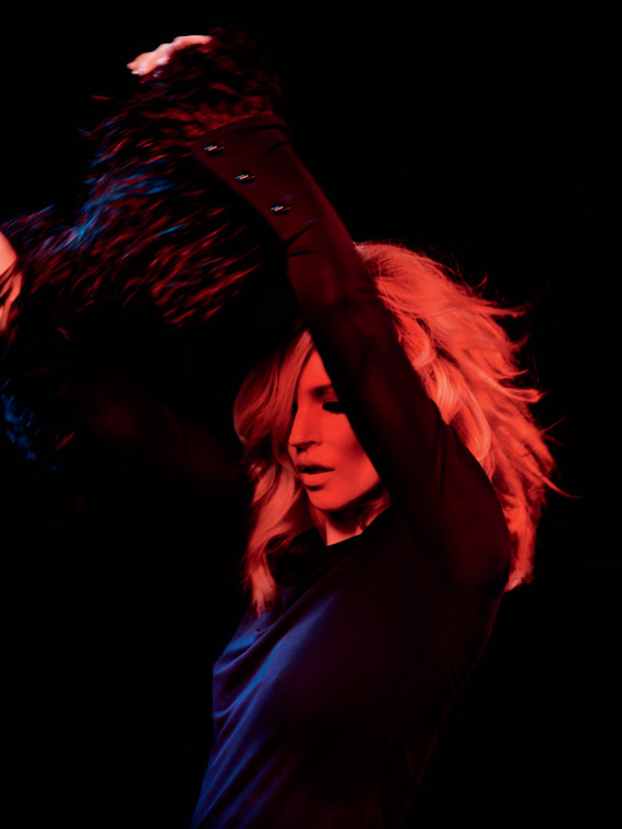 Kate Moss Topshop Christmas 2009 Ad Campaign