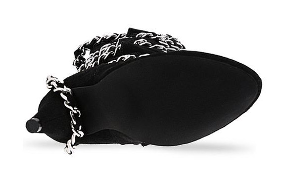 Jeffrey Campbell Third Suede Chain Boots