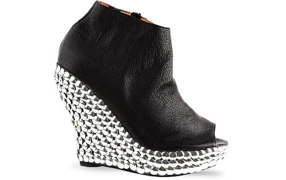 Jeffrey Campbell Tick Peep Toe Wedge @ Solestruck