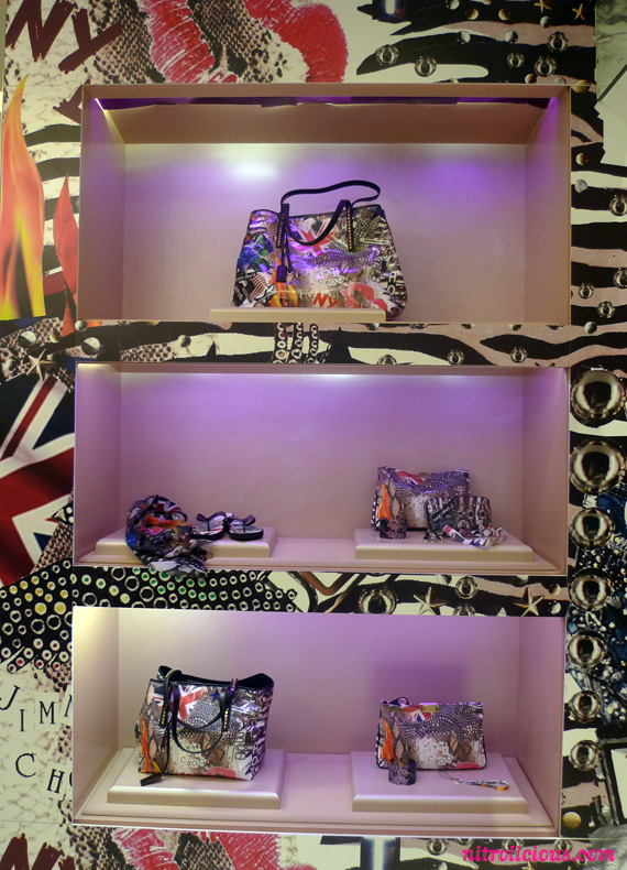 Jimmy Choos Project PEP for Elton John Foundation Launch Party