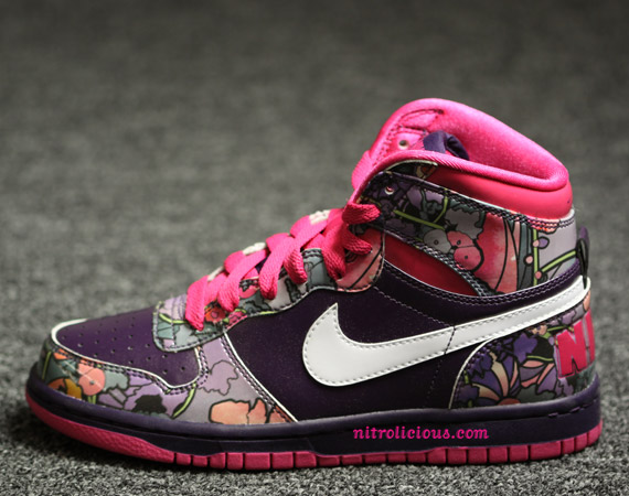 nike shoes high tops colorful. Big Nike High WMNS | Floral