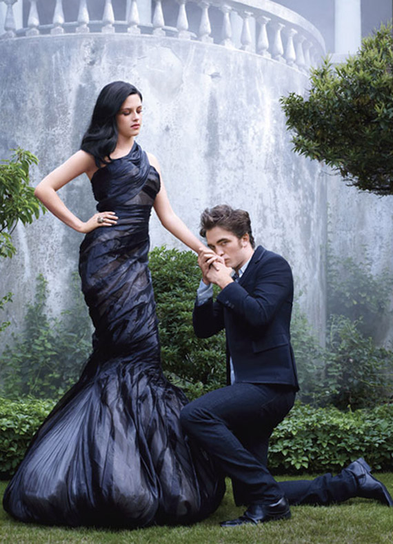 Twilight: Robert Pattinson & Kristen Stewart Covers Harpers Bazaar