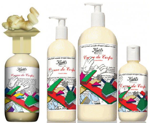 Kaws x Kiehl’s Limited Edition Crème de Corps