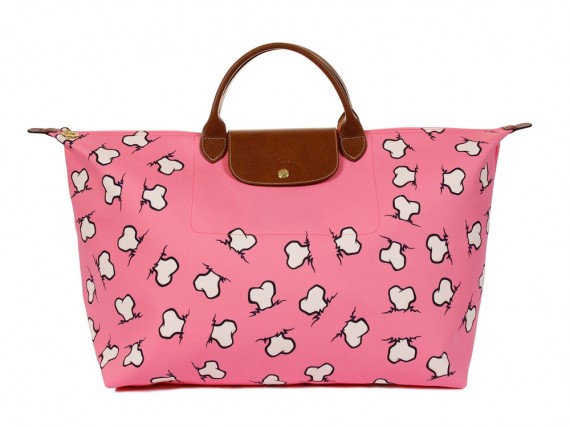 Longchamp x Jeremy Scott “Bone” Pliage Bag