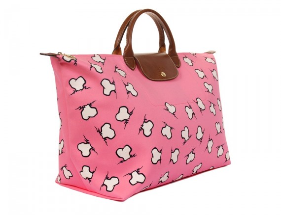 Longchamp x Jeremy Scott “Bone” Pliage Bag