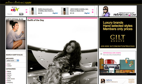 Introducing 吳雨霏 Karys Blog on nitro:licious!