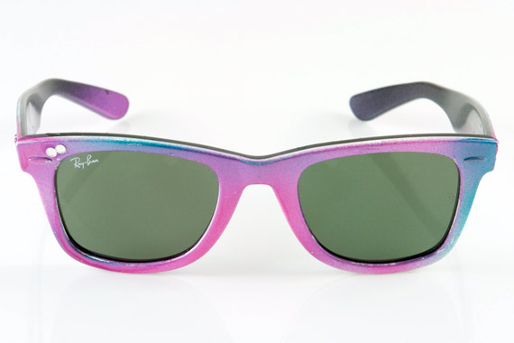 Maya Hayuk x Ray Ban Wayfarers for Sunglass Hut