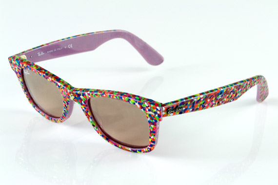 Maya Hayuk x Ray Ban Wayfarers for Sunglass Hut