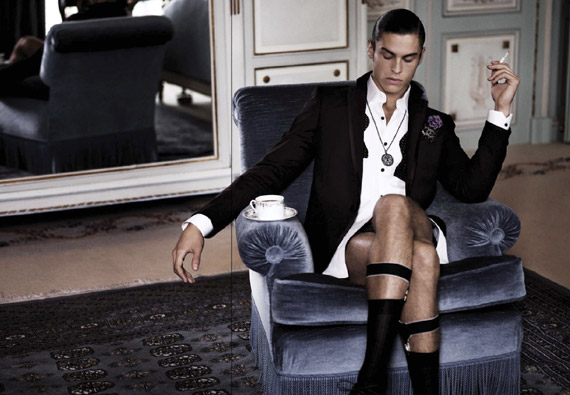 Karl Lagerfeld for VMAN Issue #16