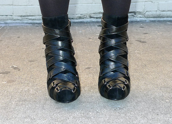 Forever 21 Criss Cross Suedette Boot