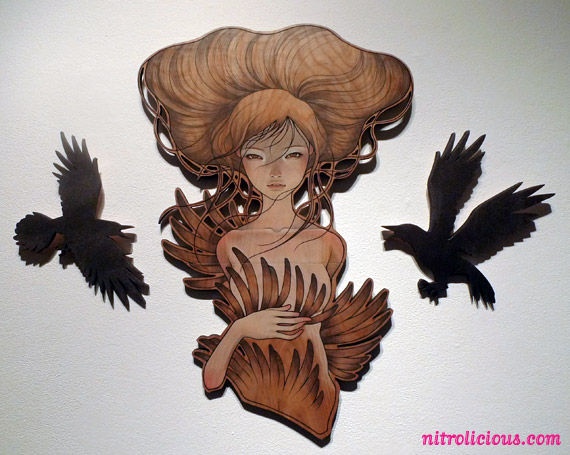 L1050849 Audrey Kawasaki Hajimari Exhibtion @ Jonathan LeVine Gallery